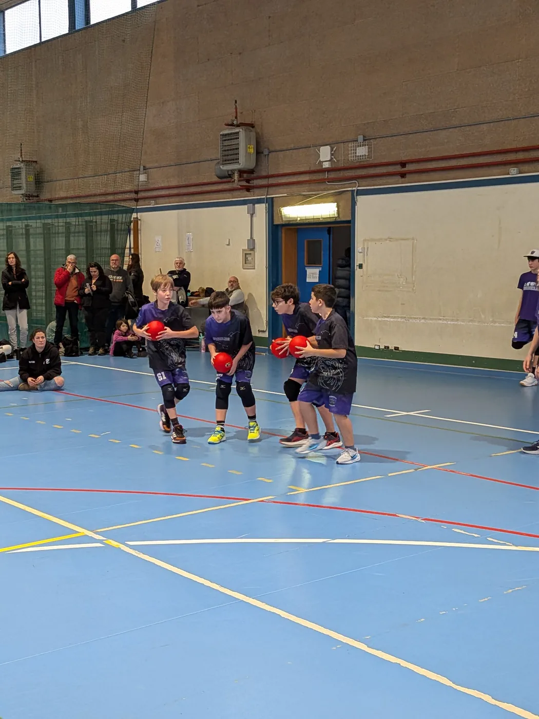 Dodgeball Ravenna – settore giovanile apertura partita