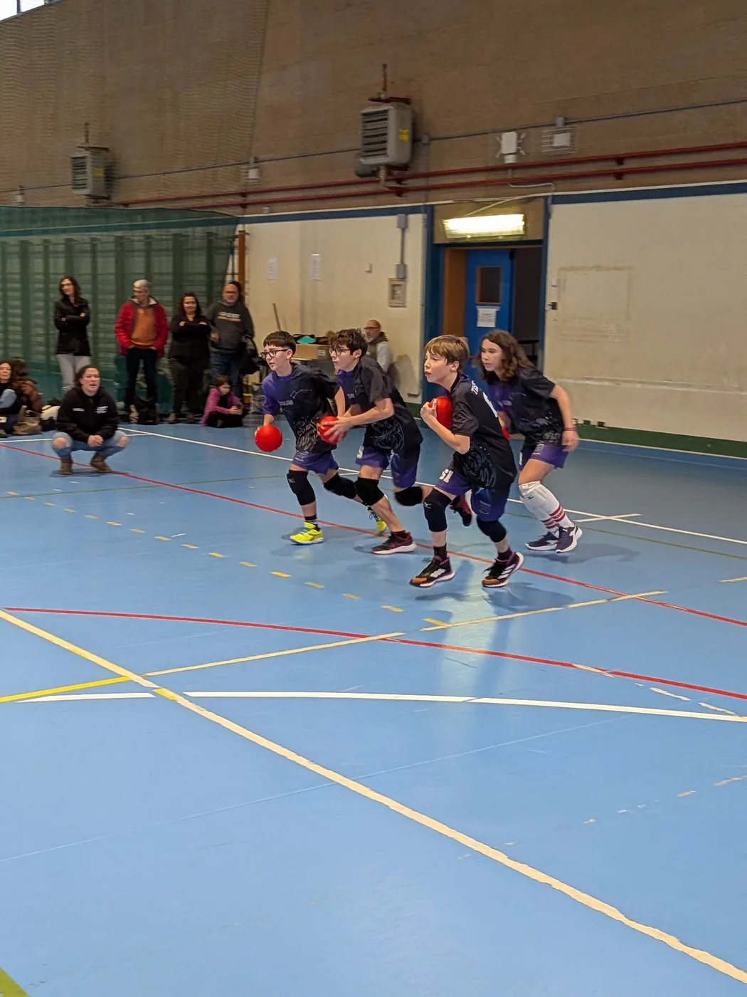 Dodgeball Ravenna – giovanile corsa in campo