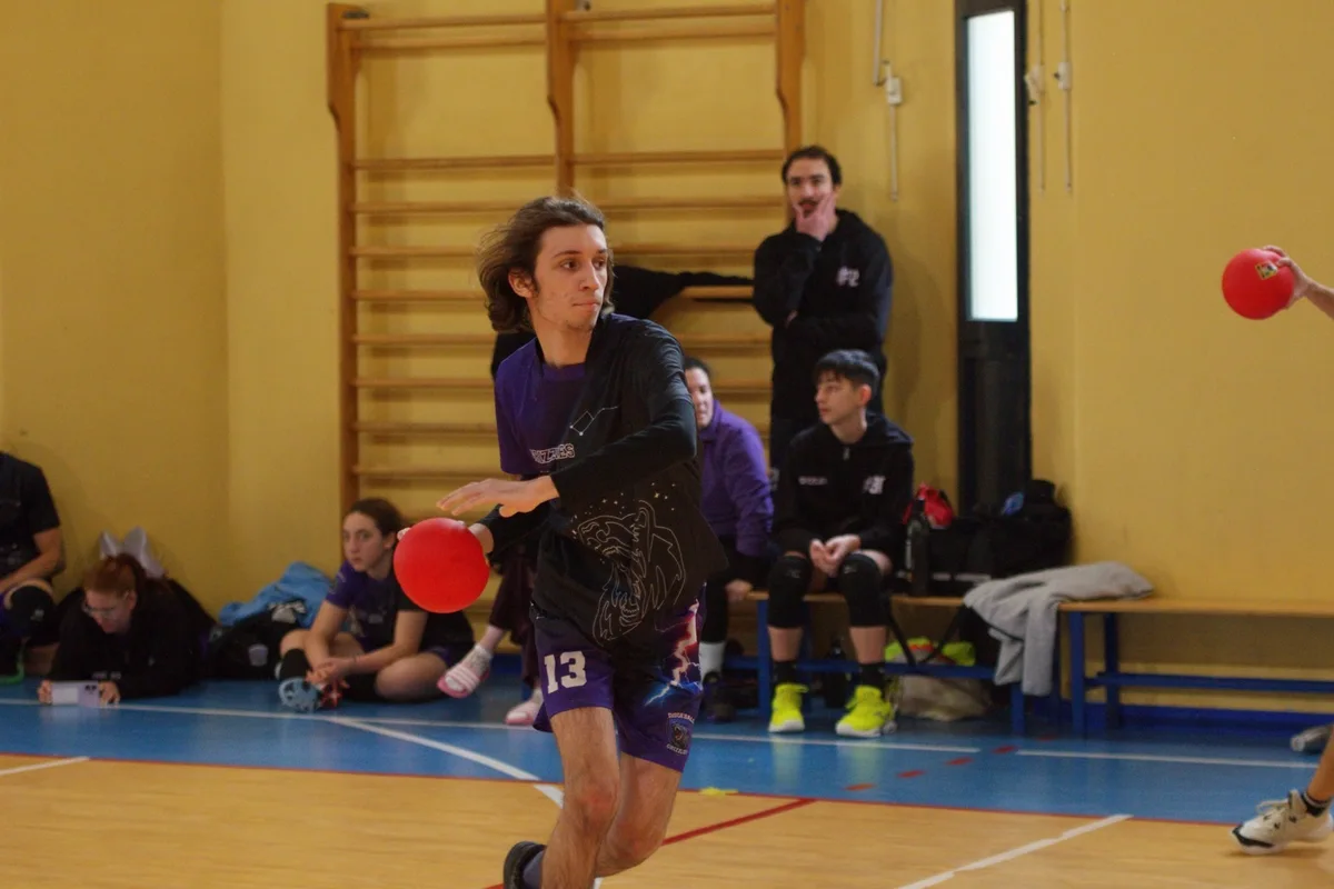Dodgeball Ravenna – lancio in partita